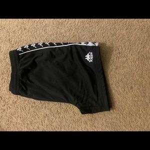 Black Kappa Shorts